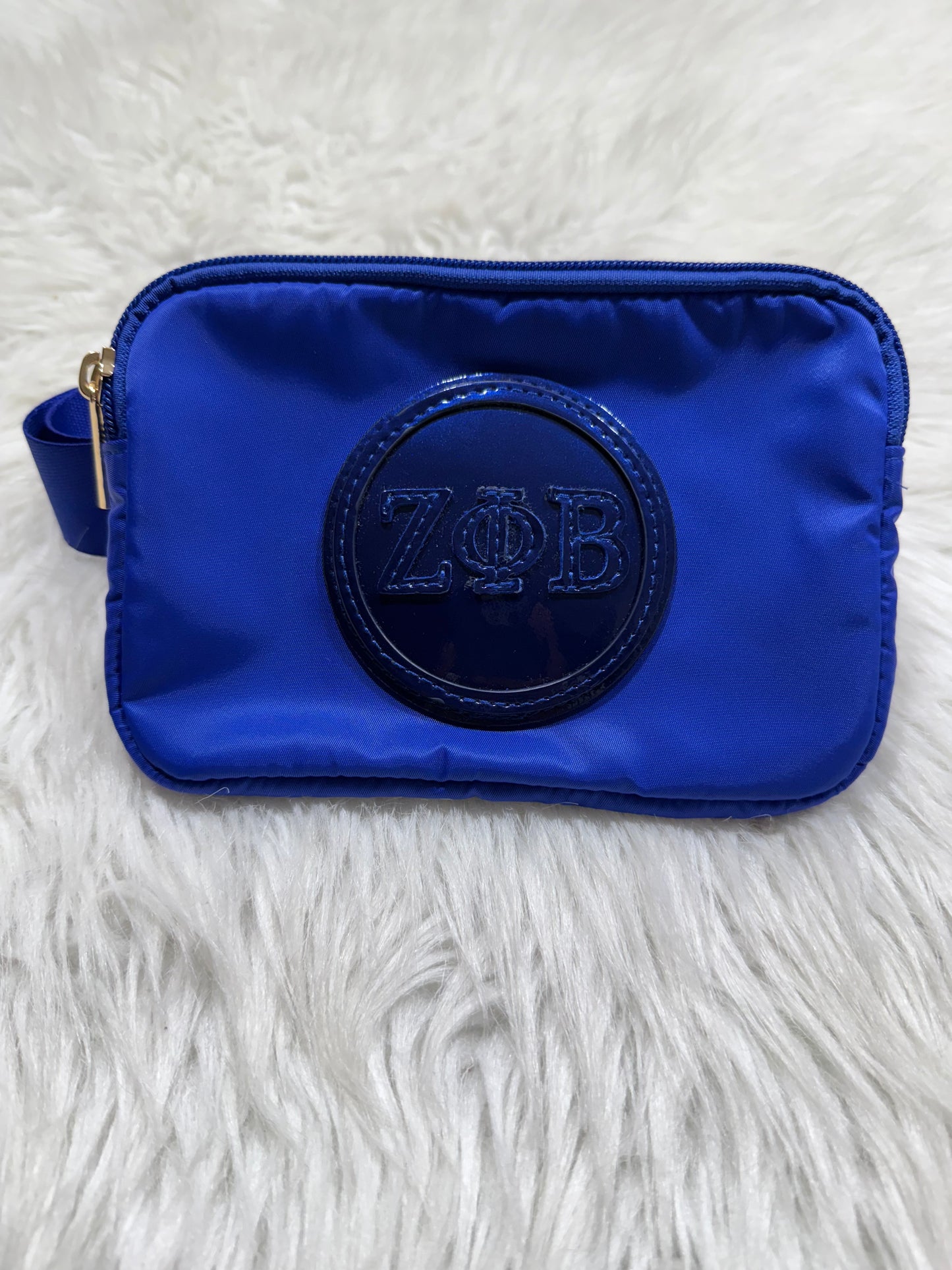 Zeta Phi beta Fanny pack /crossbody