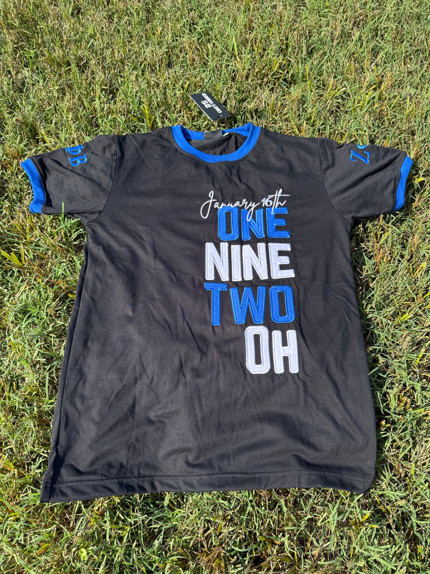 Zeta Phi Beta embroidered t shirt