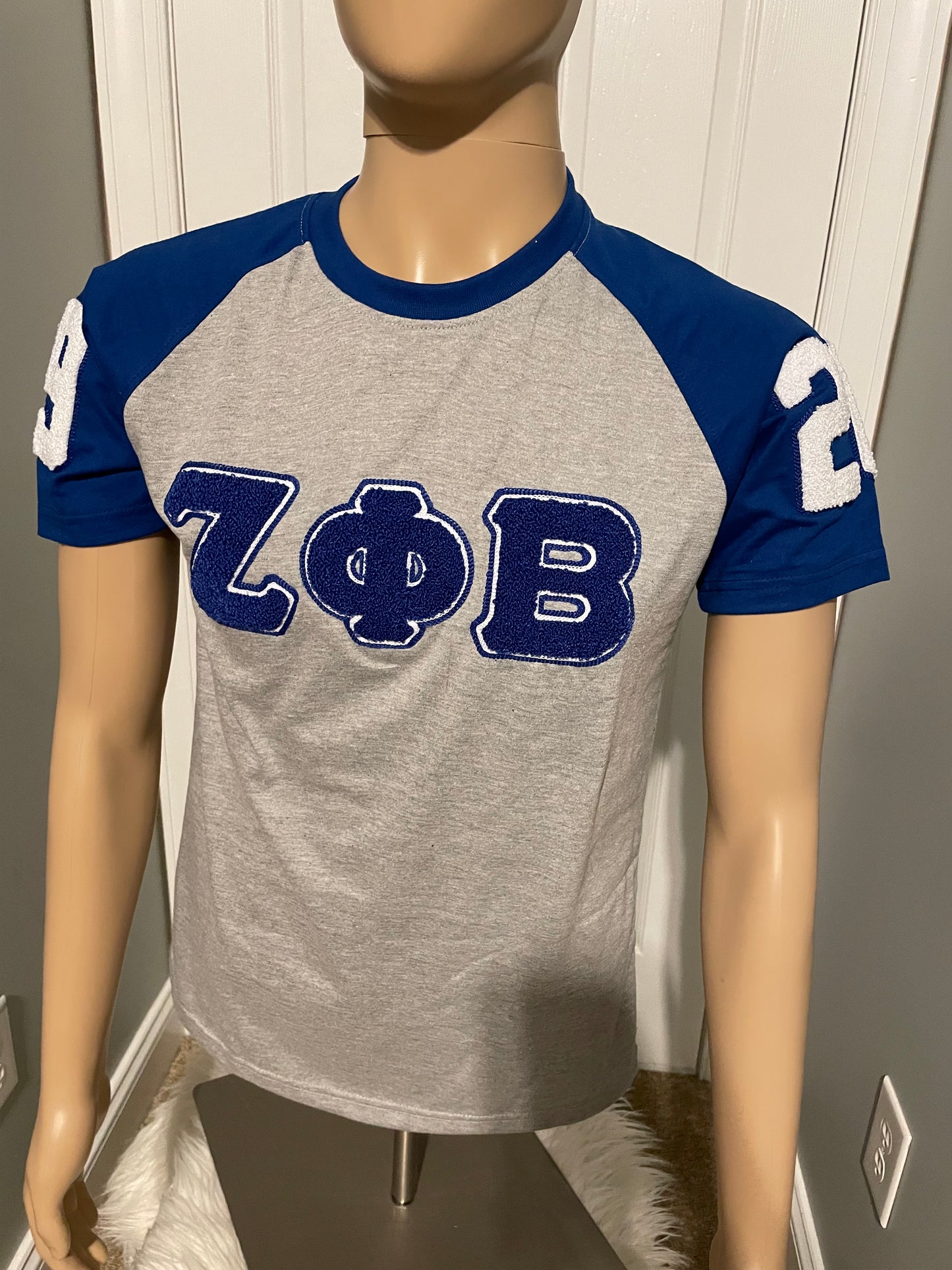 Zeta Phi Beta chenille T shirt