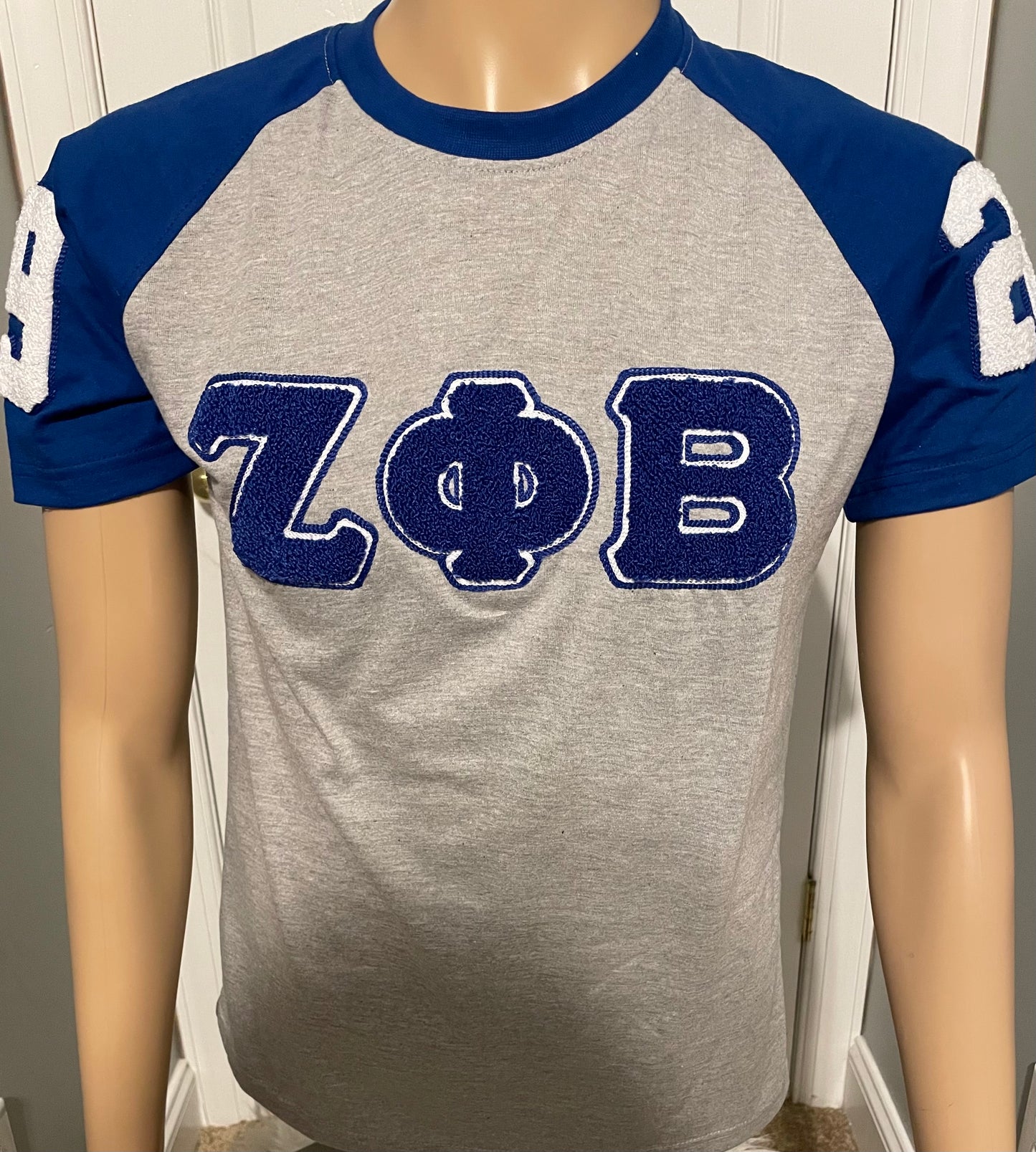 Zeta Phi Beta chenille T shirt