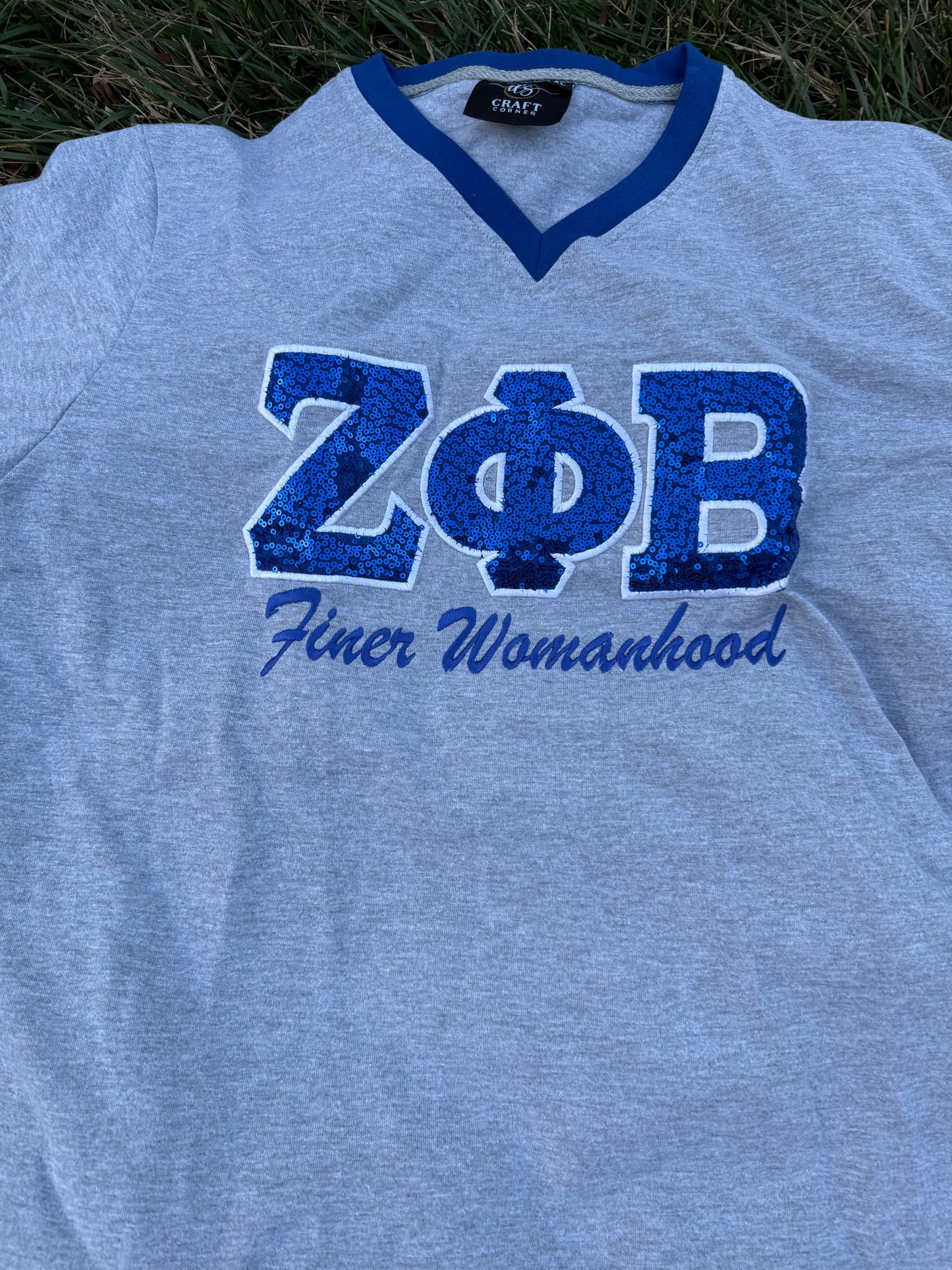 Zeta Phi Beta unisex sequence T-shirt