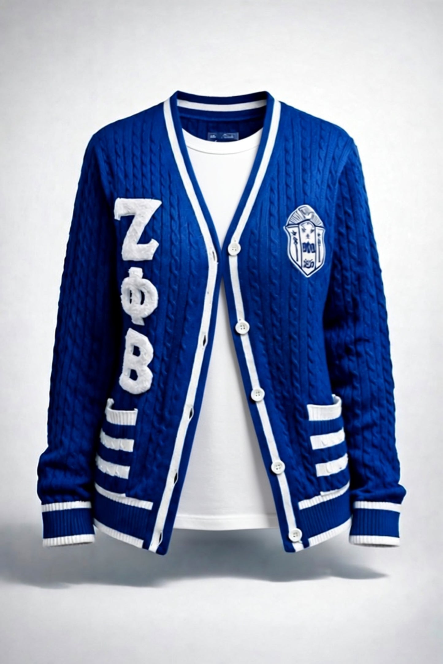 Zeta Phi Beta cardigan
