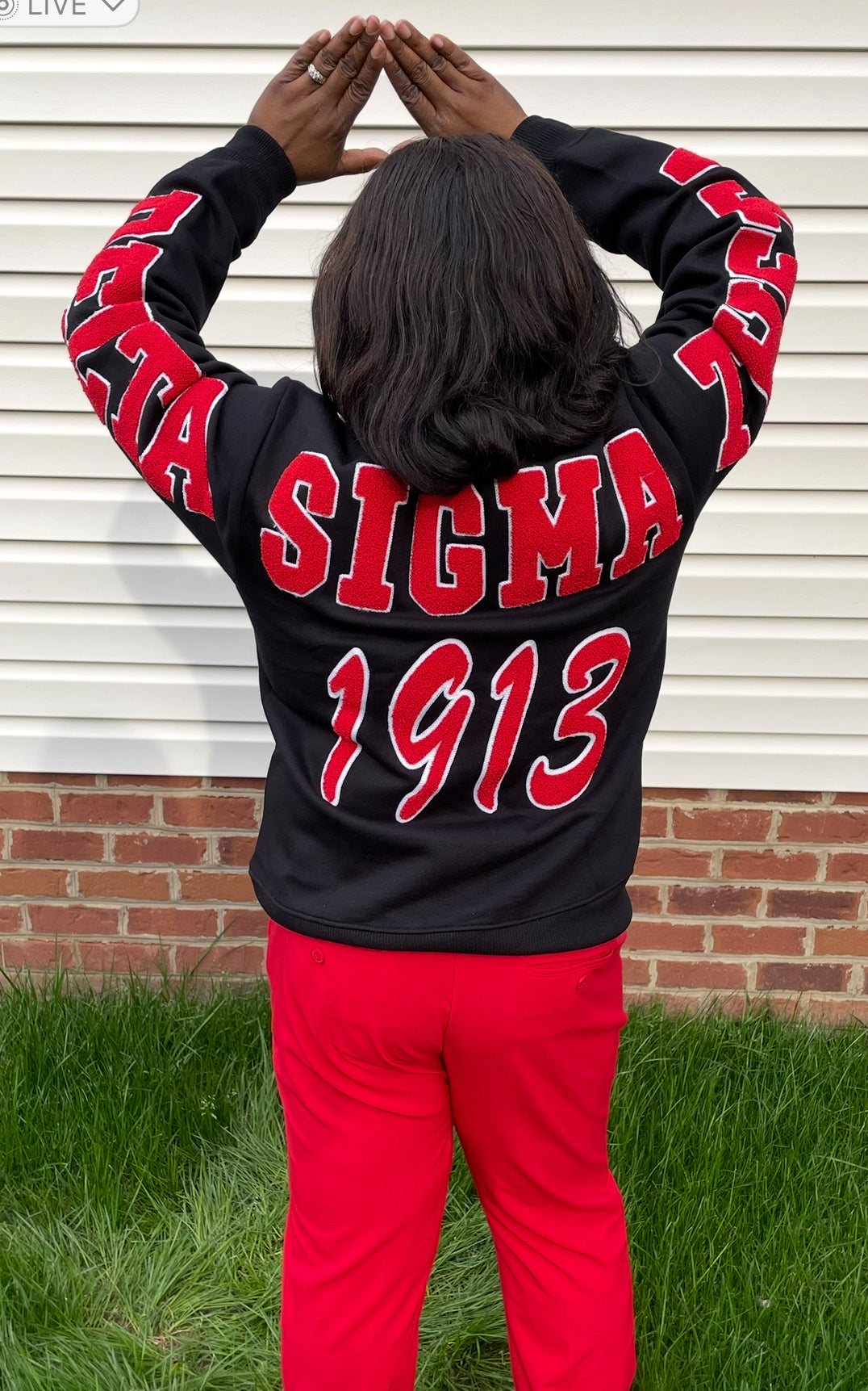 DST chenille sweatshirt