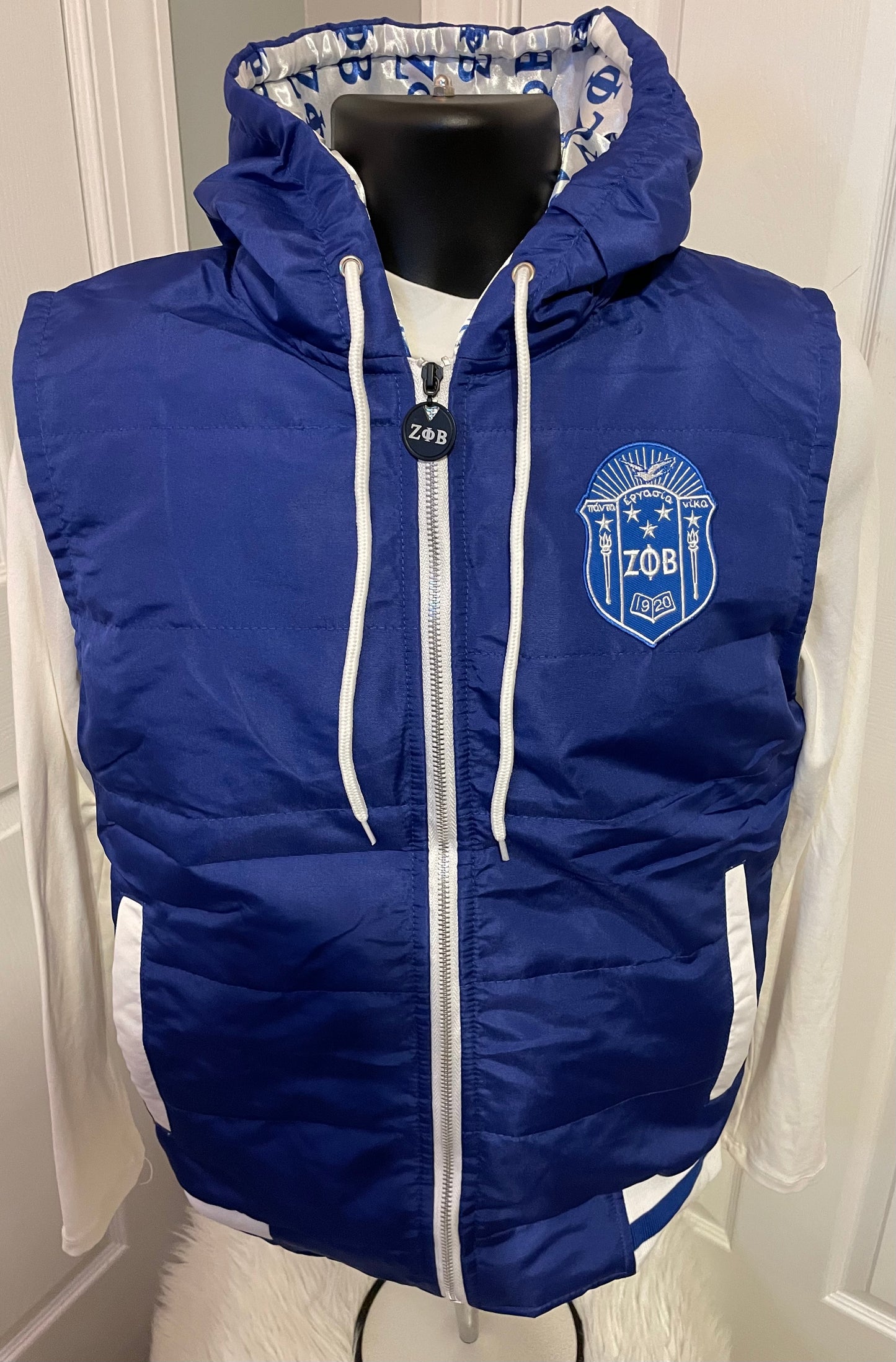 Zeta Phi Beta Vest