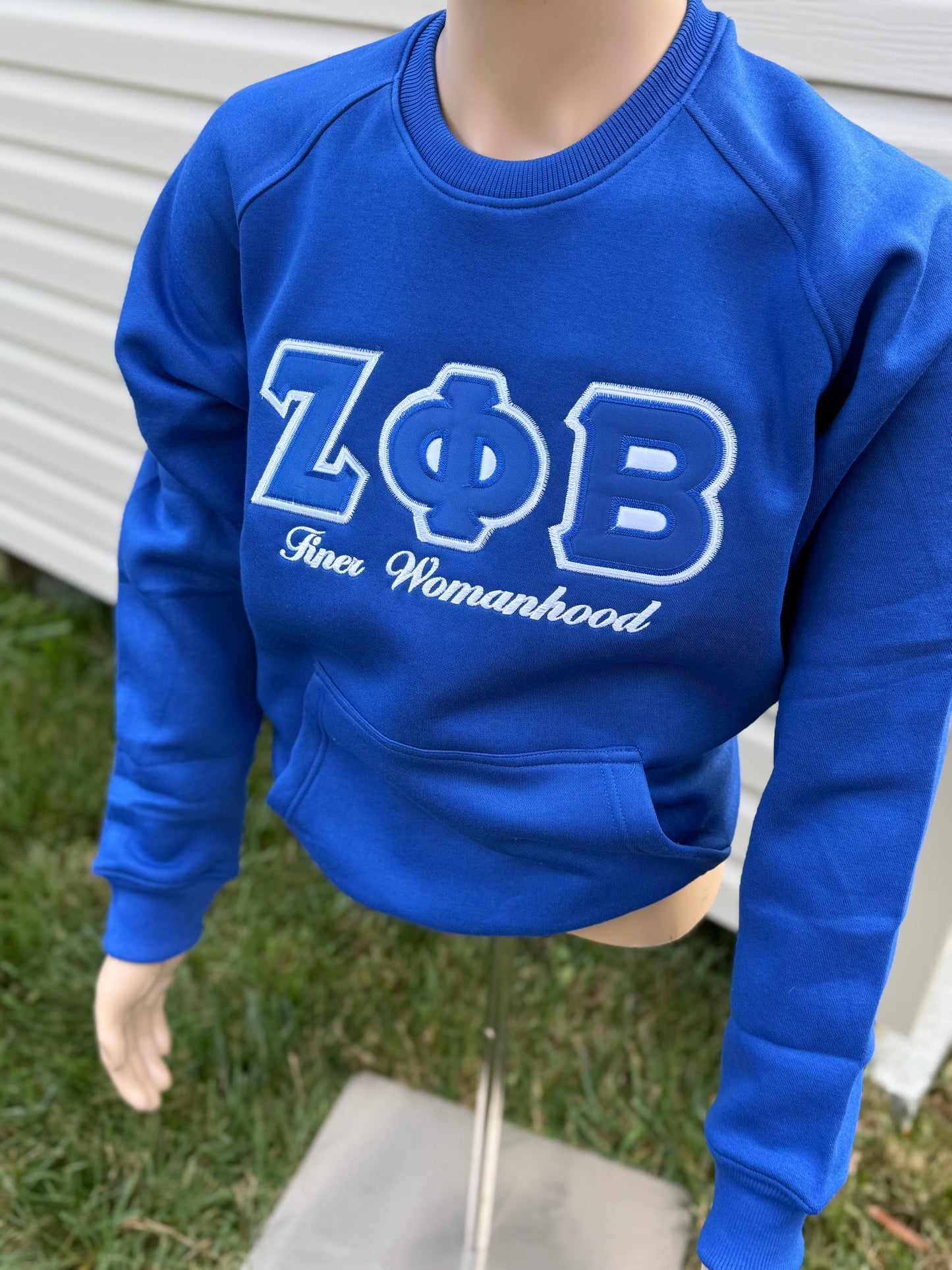 Zeta Phi Beta sweatshirt with pockets