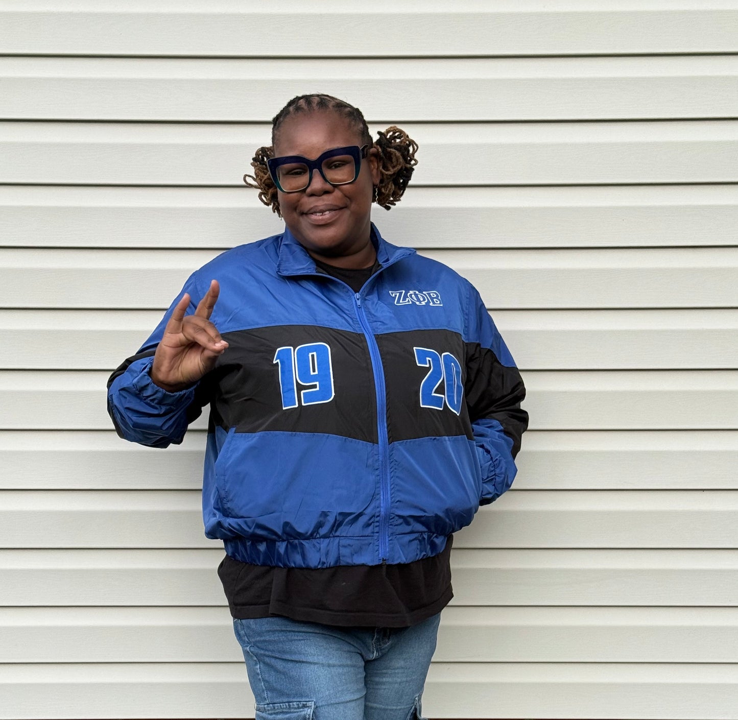 Zeta Phi Beta unisex cropped jacket