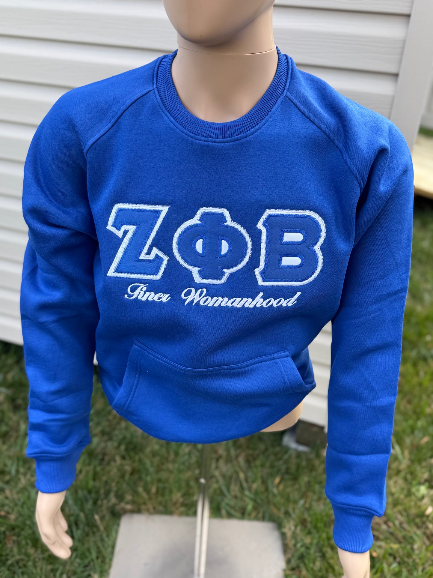 Zeta Phi Beta sweatshirt with pockets