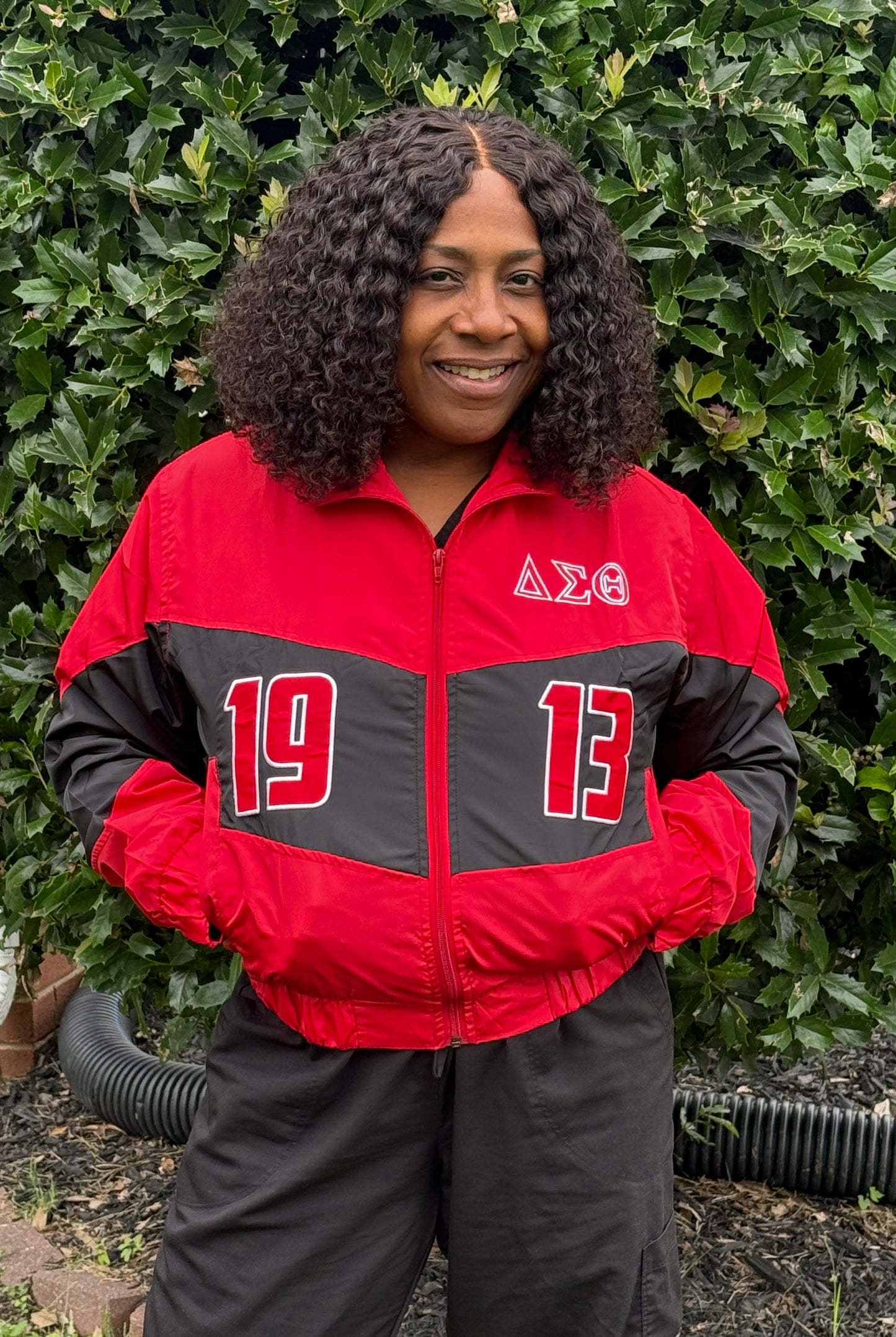 Delta Sigma Theta unisex Cropped jacket