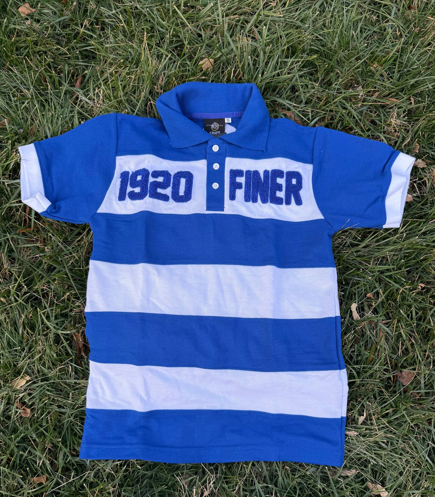 Zeta Phi Beta chenille polo