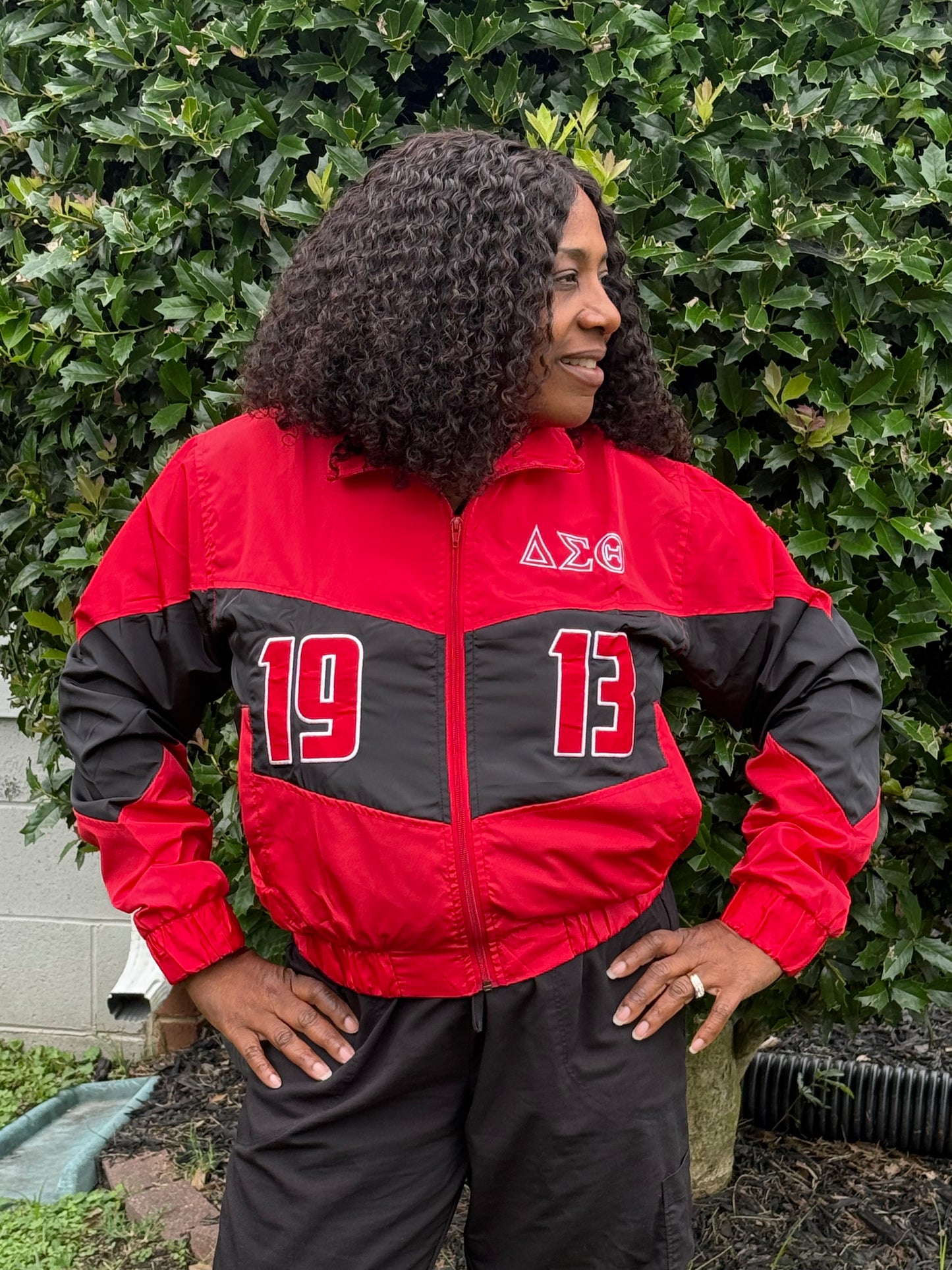 Delta Sigma Theta unisex Cropped jacket