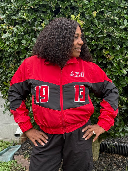 Delta Sigma Theta unisex Cropped jacket