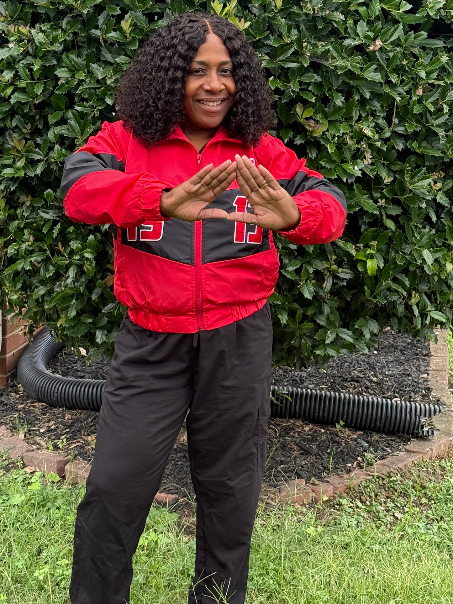 Delta Sigma Theta unisex Cropped jacket