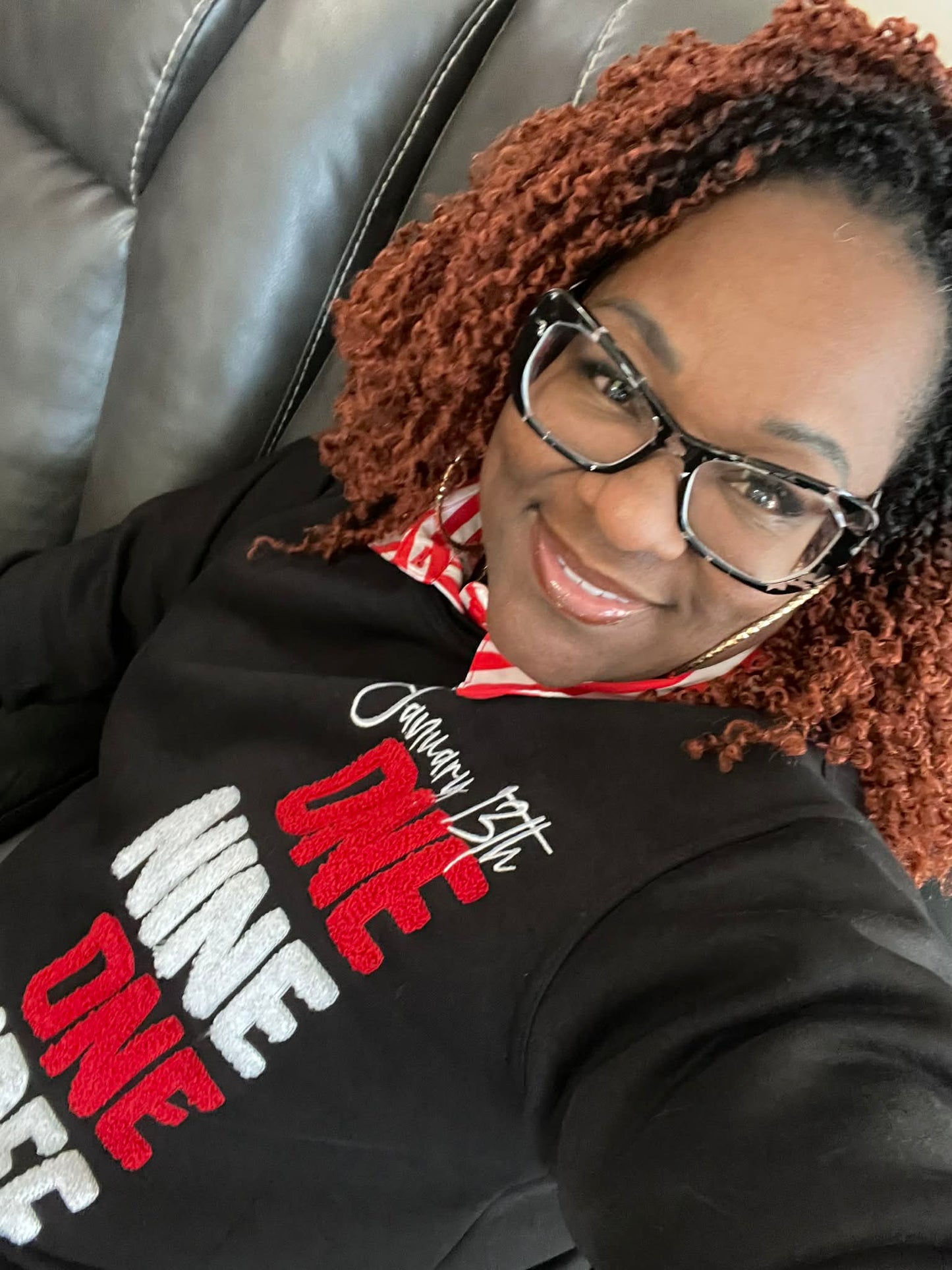 January 13th chenille sweatshirt One Nine One Three