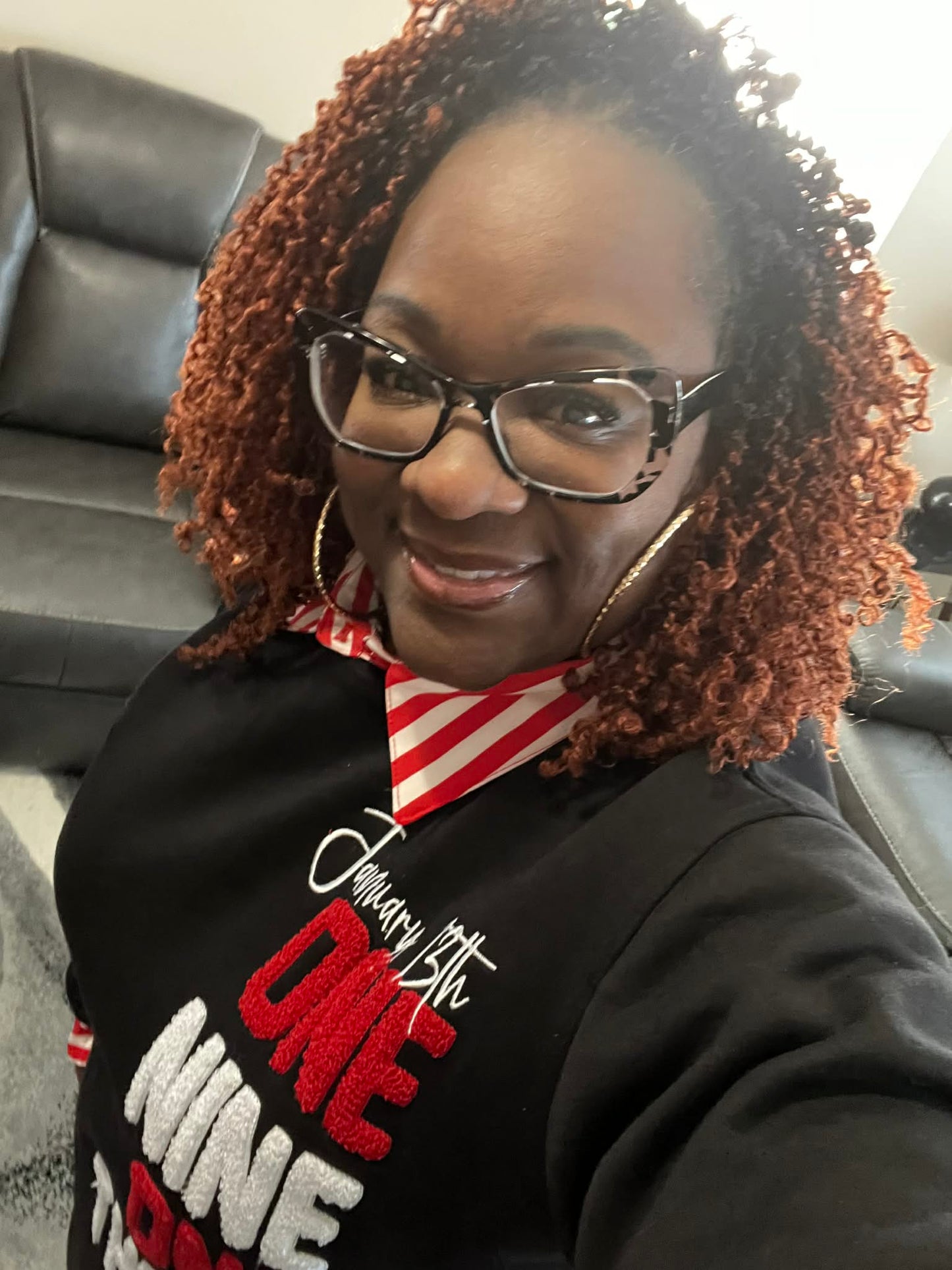 January 13th chenille sweatshirt One Nine One Three