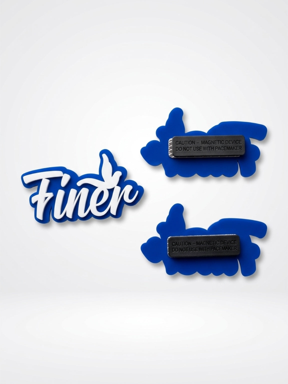 Zeta Phi Beta acrylic brooch
