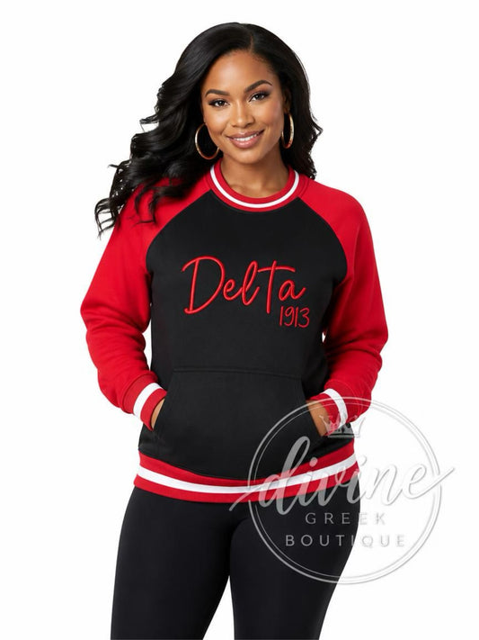 Delta 3D puff sweatshirt